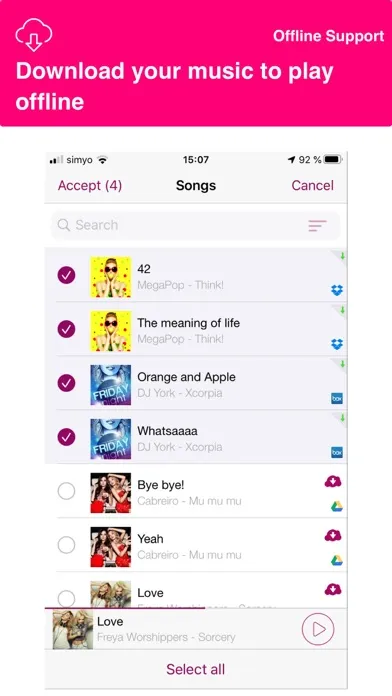 Cloud Music - Stream & Offline應用截圖