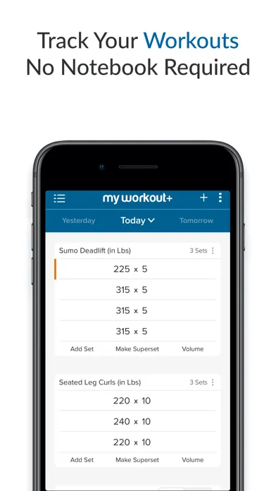 My Workout+應用截圖