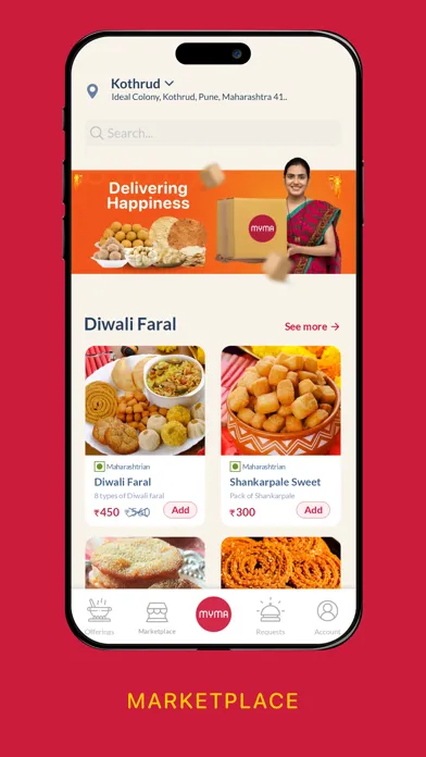 Capturas de pantalla de Myma - Home Cooked Food