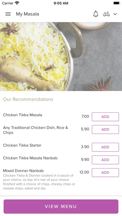 Zrzuty ekranu My Masala