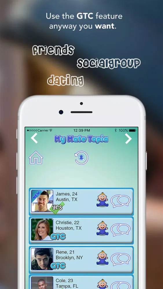 MyMateTopia - Meet Friends, Date, & Be Social Screenshots