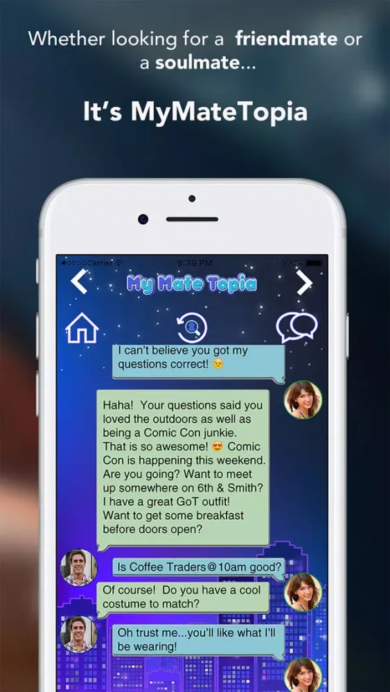 MyMateTopia - Meet Friends, Date, & Be Social Screenshots