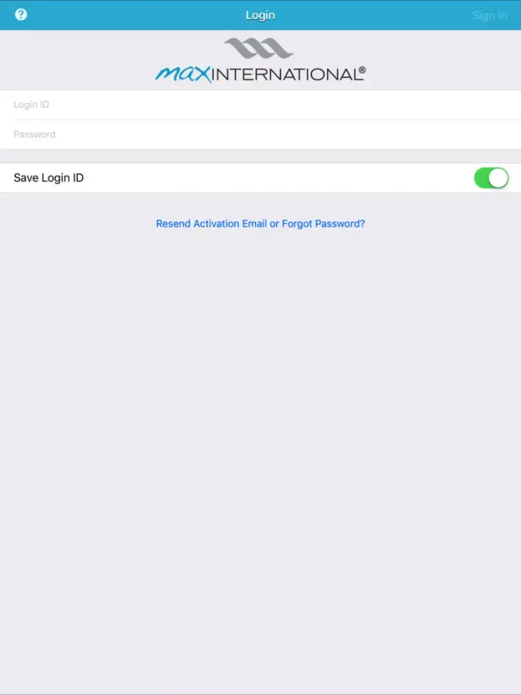 MyMaxPay iPad 应用截图