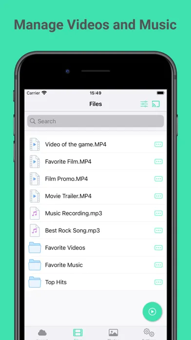 Capturas de pantalla de MediaCast - Cast your Videos!