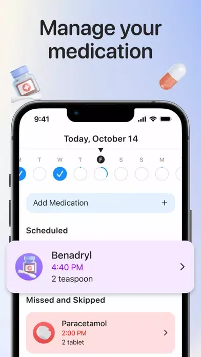 MyMeds: Medicine Pill Reminder Screenshots