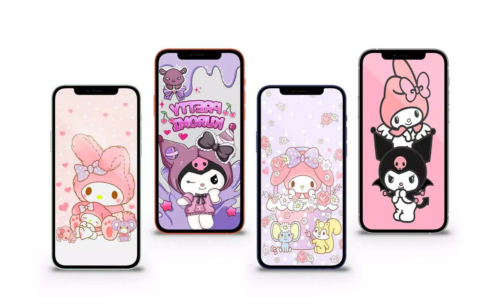 ภาพหน้าจอของ Kuromi & My Melody Wallpapers