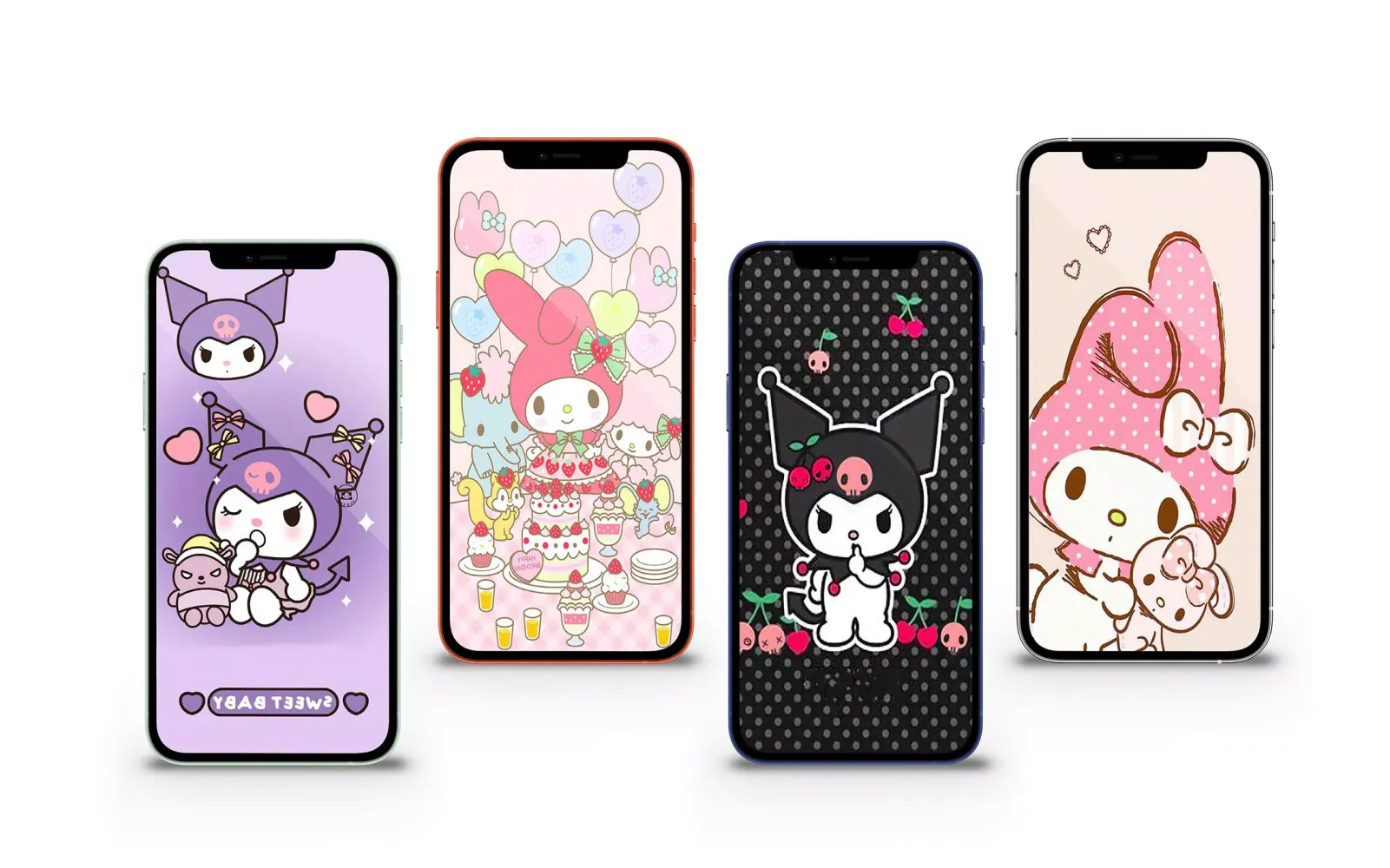 ภาพหน้าจอของ Kuromi & My Melody Wallpapers