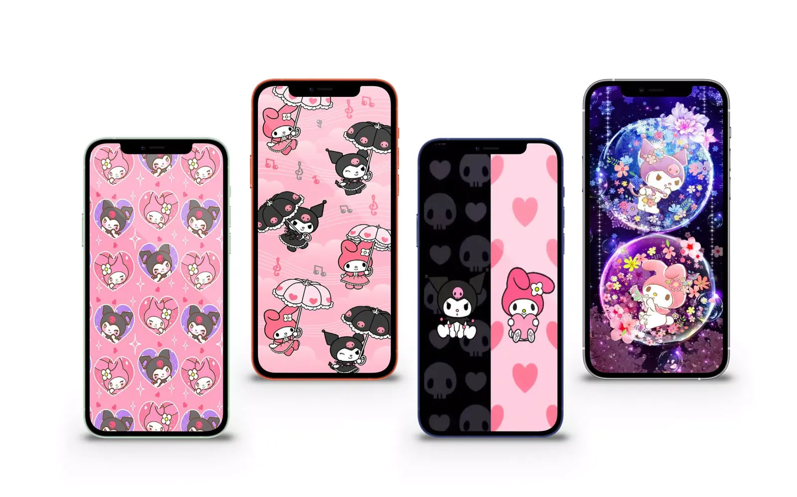 ภาพหน้าจอของ Kuromi & My Melody Wallpapers