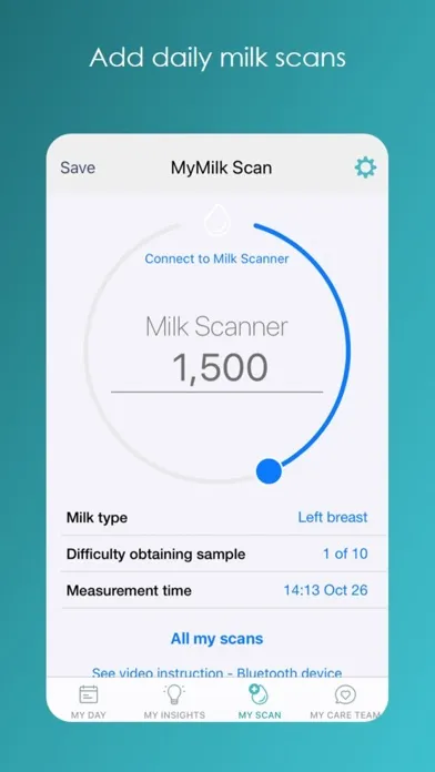 ภาพหน้าจอของ MyLee - My Lactation companion