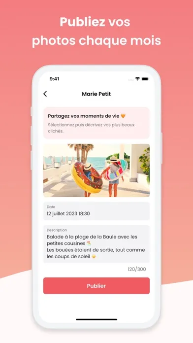 Mily - Journal photo familial Screenshots
