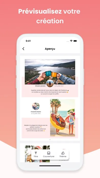 Mily - Journal photo familial Screenshots