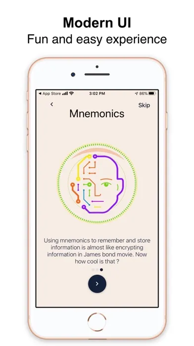 Mnemonics: Memorize and learn स्क्रीनशॉट