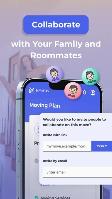 Скриншоты MYMOVE+