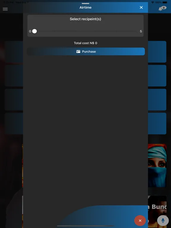 Screenshot di MyMTC Namibia iPad 