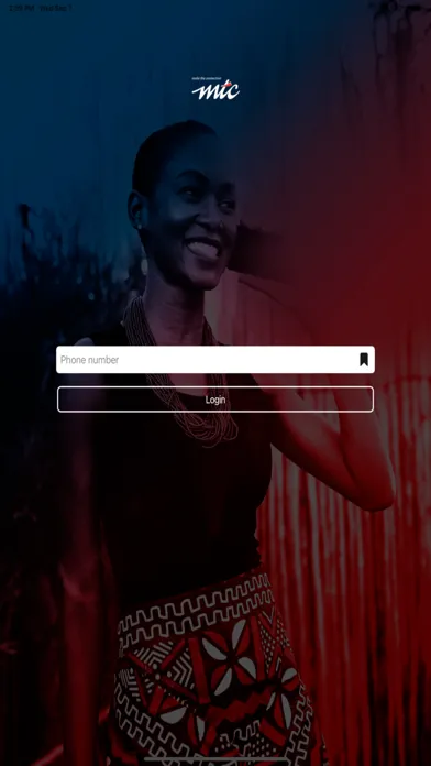 Screenshot di MyMTC Namibia
