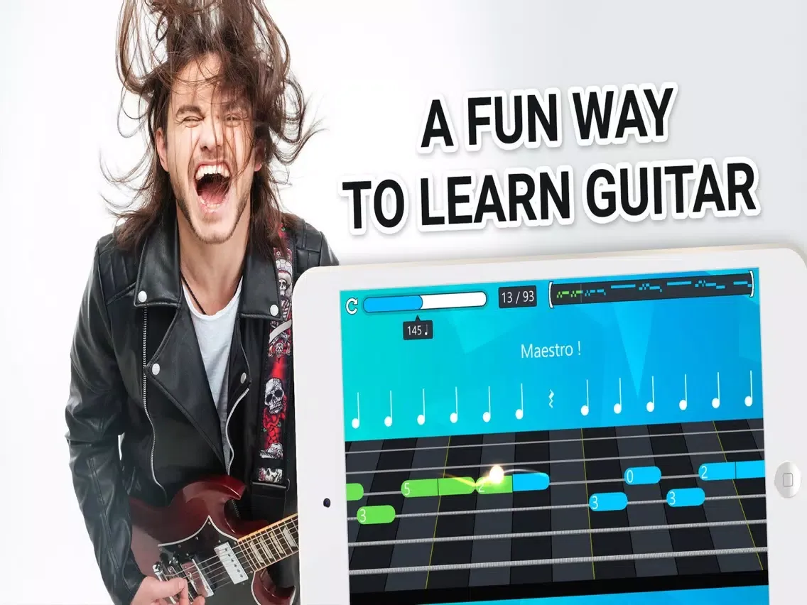 Guitar lessons and tabs iPad  Screenshots