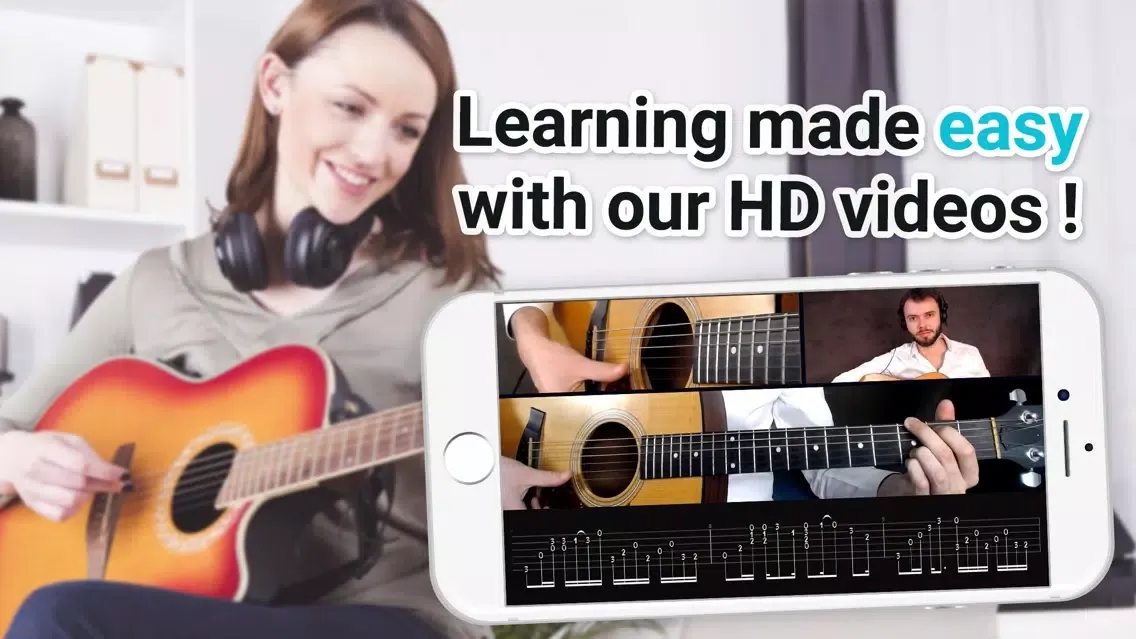 Guitar lessons and tabs Screenshots