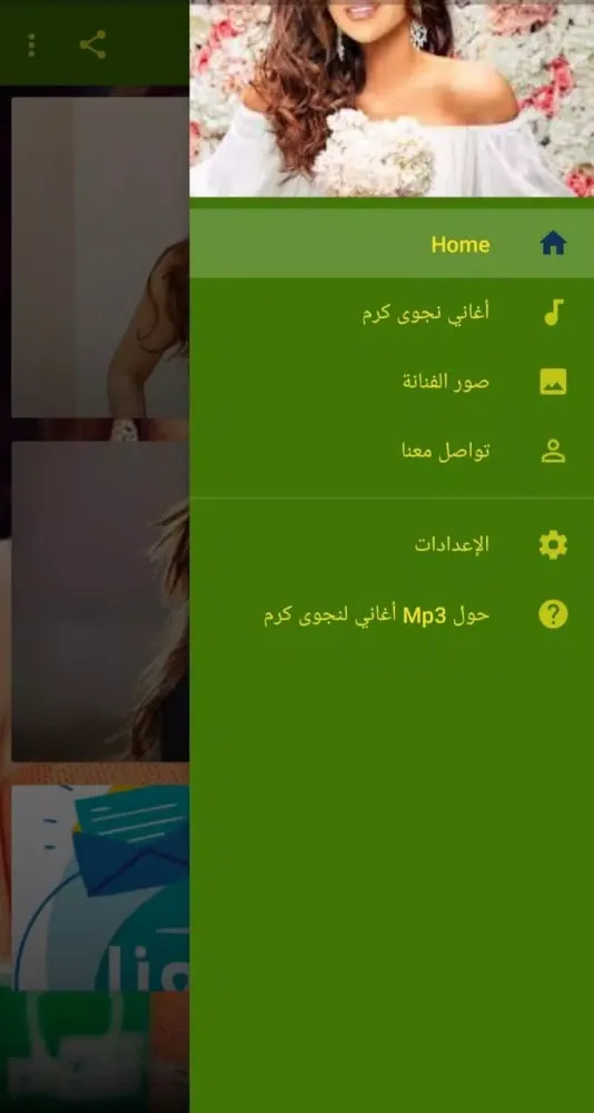 Mp3 أغاني لنجوى كرم应用截图