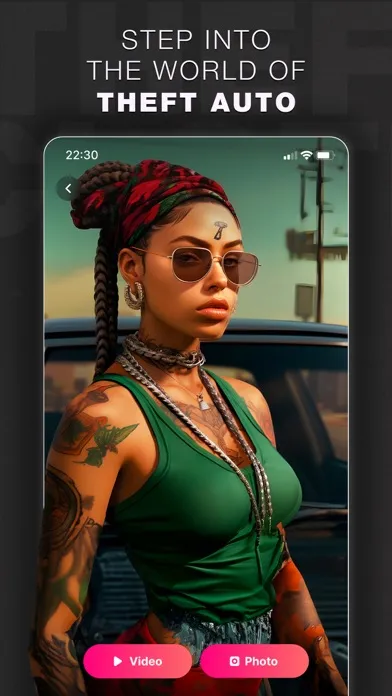 Capturas de tela do Glam AI: Video & Photo Editor