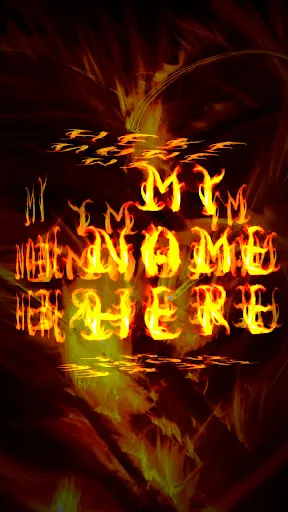 3D My Name Live Wallpaper应用截图
