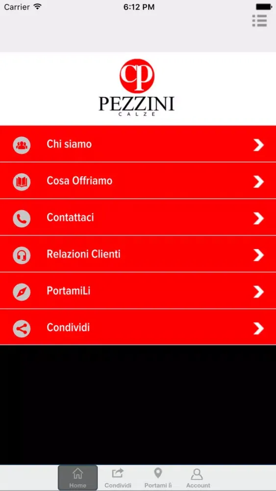 Calzificio Pezzini Ekran Görüntüleri