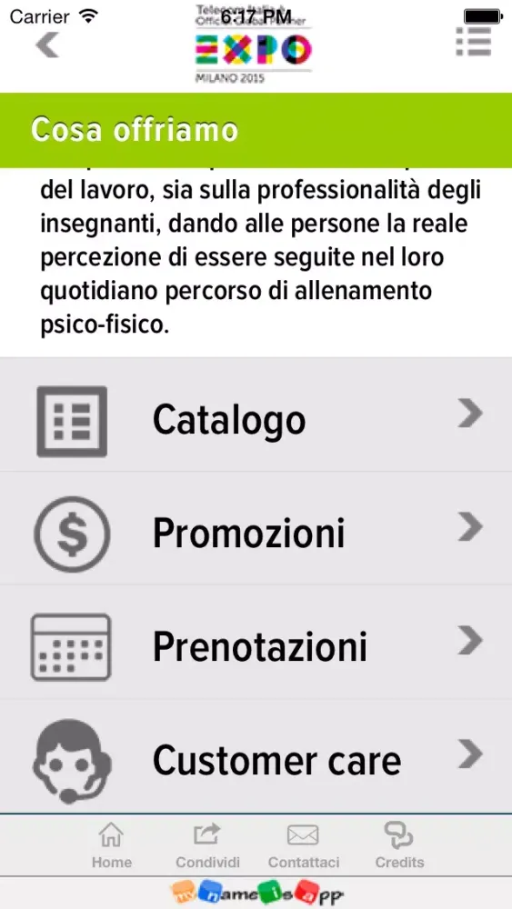 Camuzzago Fitness Club Screenshots
