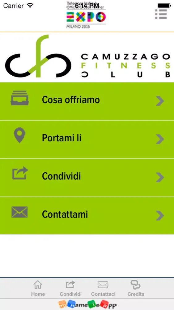 Camuzzago Fitness Club Screenshots