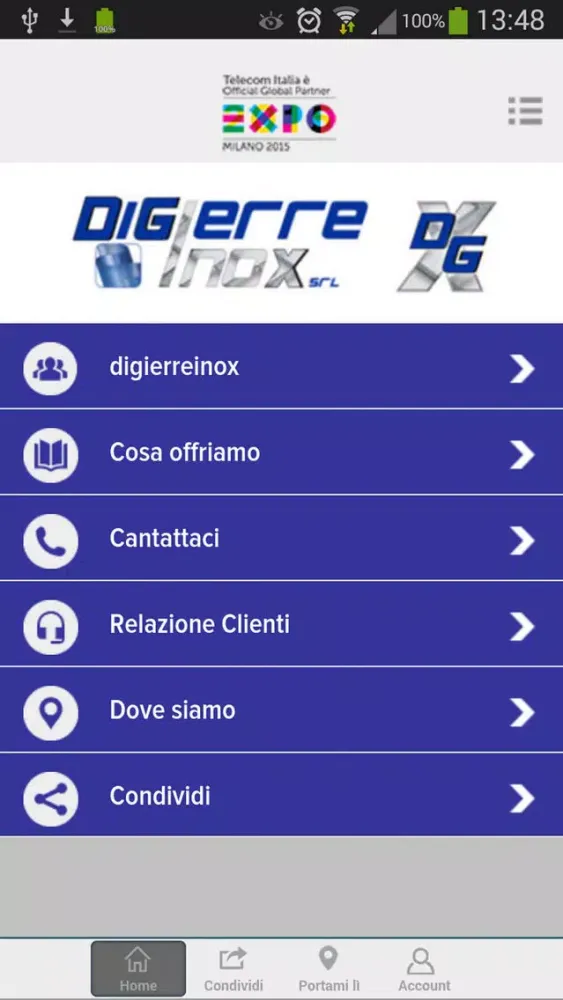 Ảnh chụp màn hình của Digierre Inox