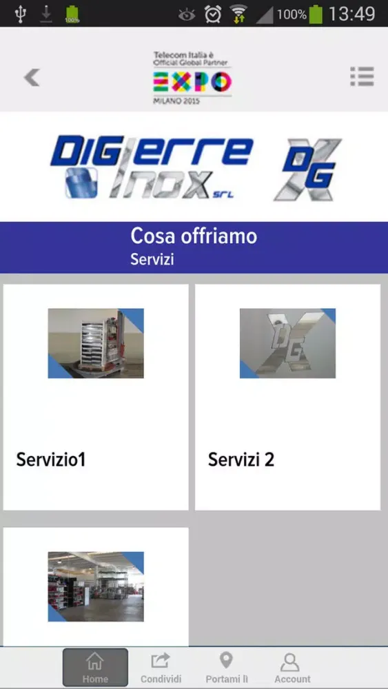 Ảnh chụp màn hình của Digierre Inox