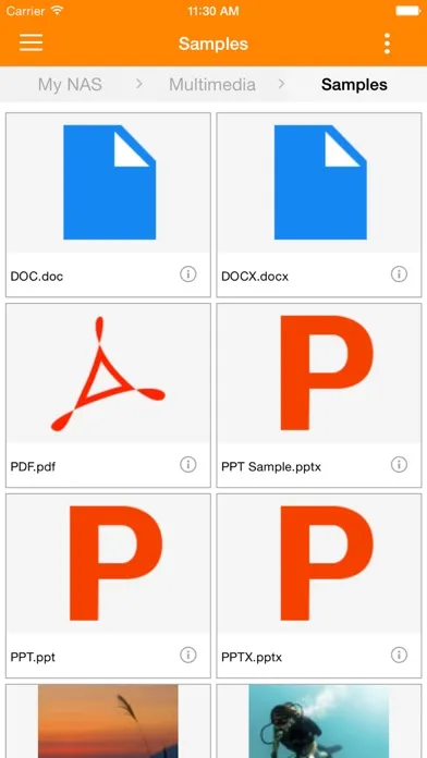 NAS Explorer应用截图