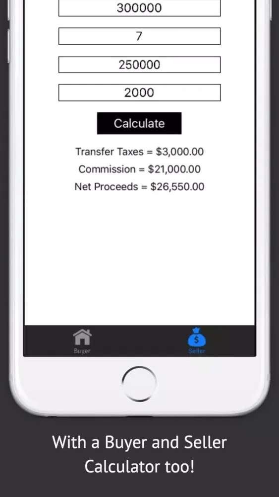 Tangkapan skrin PennCalc - The Closing Cost Calculator for Pennsylvania