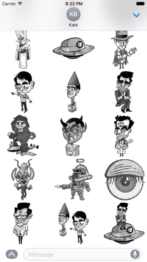 Twilight Zone Stickers Screenshots