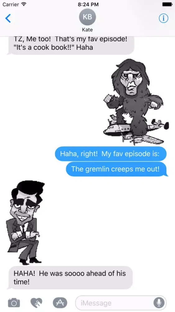 Twilight Zone Stickers Screenshots