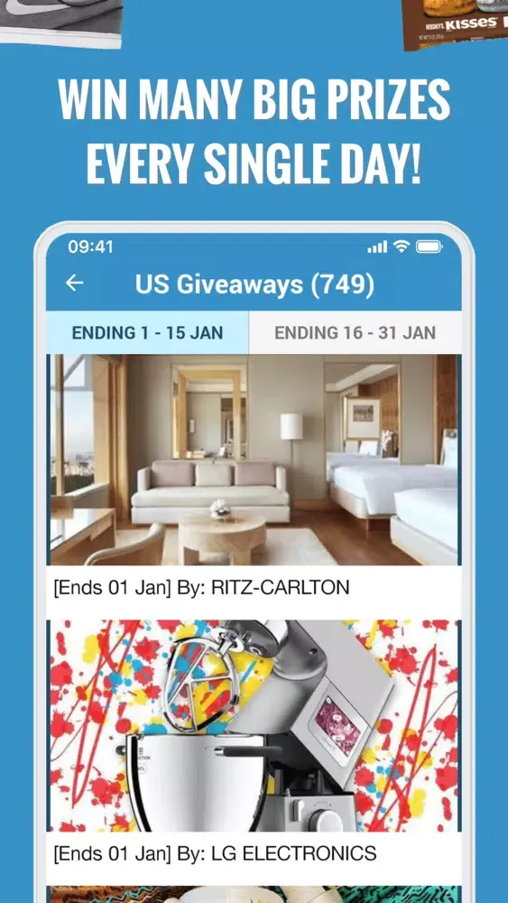 Скриншоты Myner - Find Giveaways & Win!