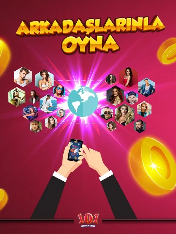 101 Çanak Okey iPad  스크린샷