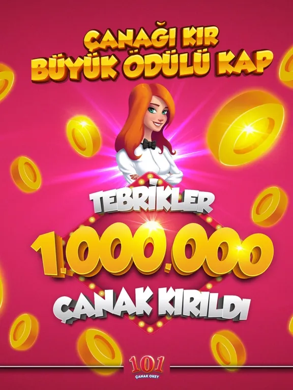 101 Çanak Okey iPad  스크린샷