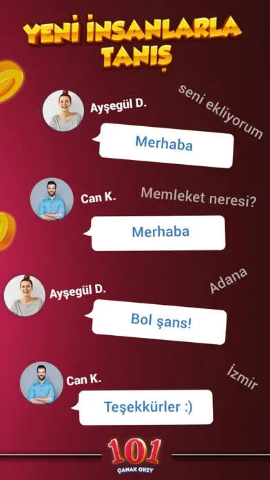 101 Çanak Okey 스크린샷