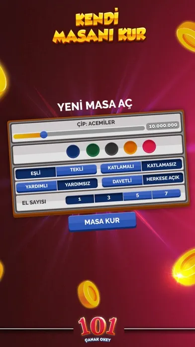101 Çanak Okey 스크린샷