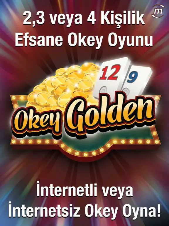 Ảnh chụp màn hình của Okey Golden iPad 