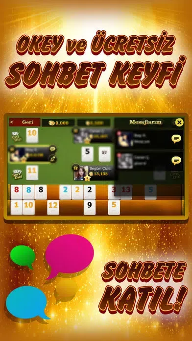 Ảnh chụp màn hình của Okey Golden