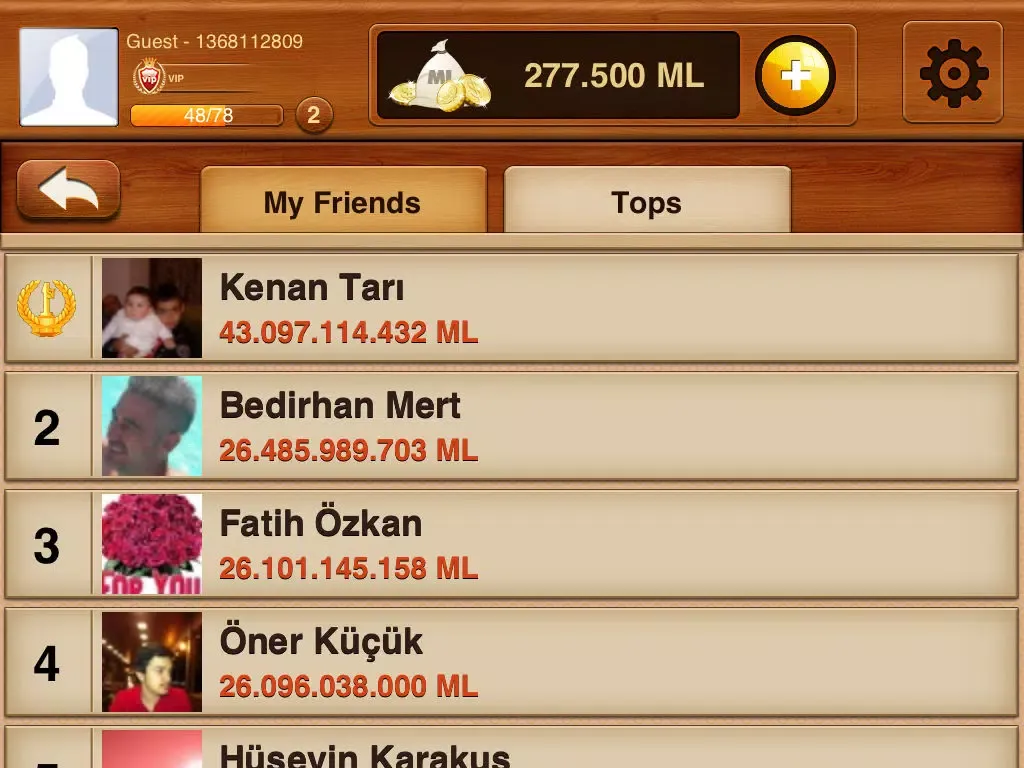 Backgammon Kings iPad  Screenshots