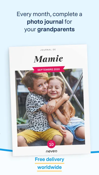 ภาพหน้าจอของ Neveo – Family Photo Album