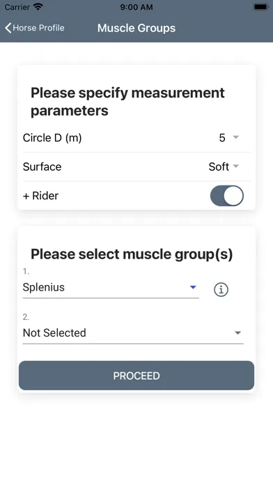CURO Equine Ekran Görüntüleri