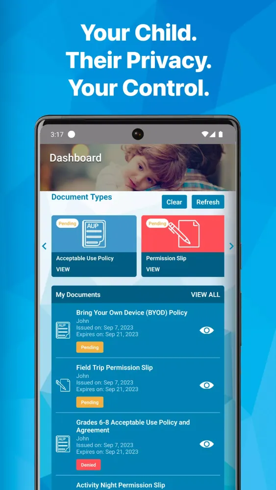 ISAFE Direct MyOK Screenshots
