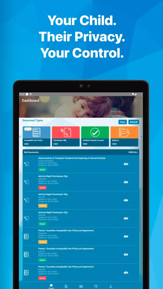 ISAFE Direct MyOK Screenshots