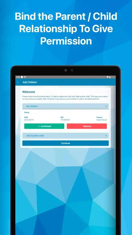 ISAFE Direct MyOK Screenshots