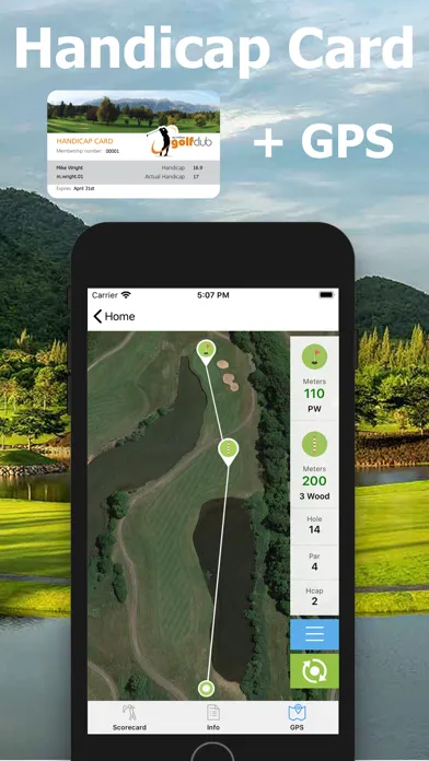 Tangkapan skrin Golf Handicap - Online Golf