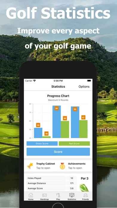 Tangkapan skrin Golf Handicap - Online Golf