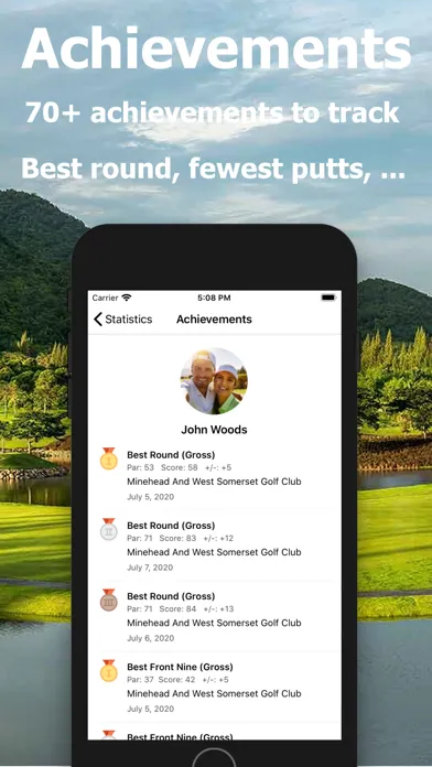 Tangkapan skrin Golf Handicap - Online Golf