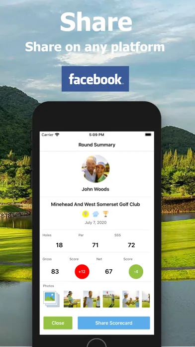 Tangkapan skrin Golf Handicap - Online Golf
